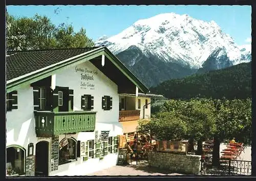 AK Ramsau b. Berchtesgaden, Berggasthof und Pension Zipflhäusl