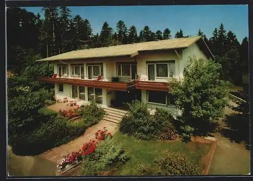 AK Wildbad-Sommerberg im Schwarzwald, Die Pension Gästehaus Wentz