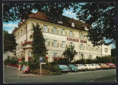 AK Bad Mergentheim, Das Kurhaus Rumm und Haus Gertrud, Marienstrasse 12, Inh. Wolfgang Thiel