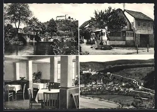 AK Gamburg / Tauber, Gasthaus & Pension Grüner Baum