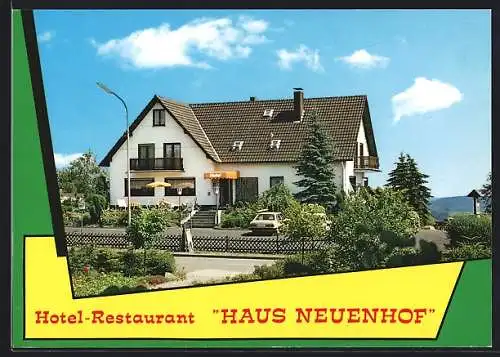 AK Waldbröl-Biebelshof, Hotel-Restaurant Haus Neuenhof, Inh. W. & M. Mühlberger