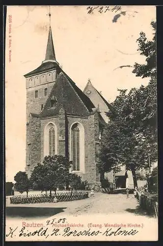 AK Bautzen, Michaeliskirche (Ev. Wendische Kirche)
