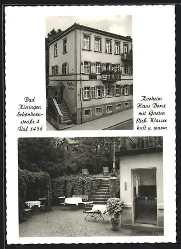 AK Bad Kissingen, Hotel-Kurheim, Schönbornstrasse 4