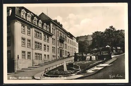 AK Gotha, Wasserkünste vor der Thür. Landesbrandverf.-Anst.