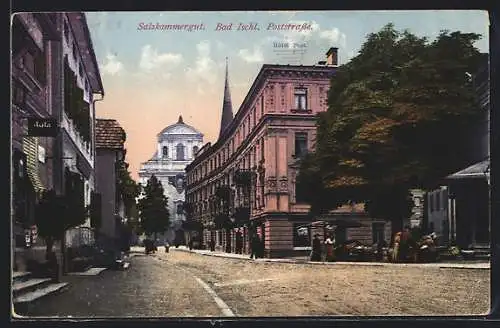 AK Bad Ischl, Hotel Post in der Poststrasse