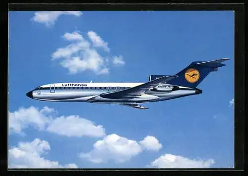 AK Lufthansa, Boeing 727, Europa Jet, Seitenansicht