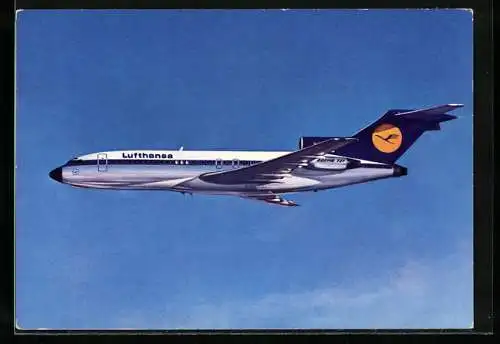 AK Boeing 727 Europa Jet der Lufthansa im Flug