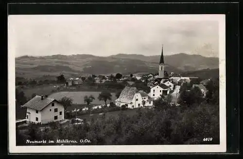 AK Neumarkt im Mühlkreis, Ortsansicht aus der Vogelschau
