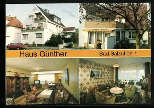 AK Bad Salzuflen, Hotel-Pension Haus Günther, Föhrenstrasse 8
