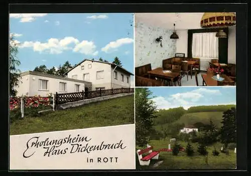 AK Rott / Eifel, Genesungsheim der Arbeiterwohlfahrt Haus Dickenbruch