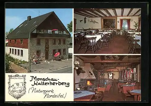 AK Monschau-Kalterherberg /Eifel, Hotel Zum Ochsen, Malmedyerstr. 42