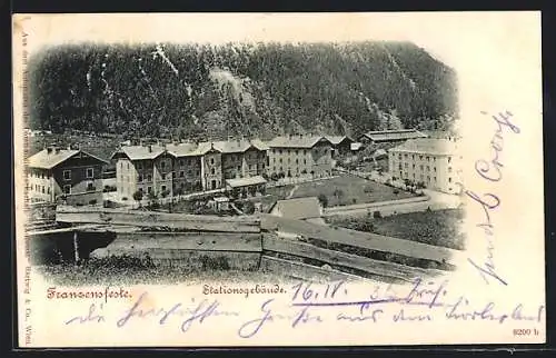 AK Franzensfeste, Stationsgebäude