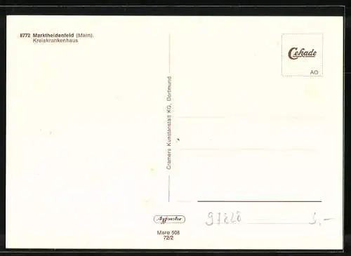 AK Marktheidenfeld /Main, Kreiskrankenhaus