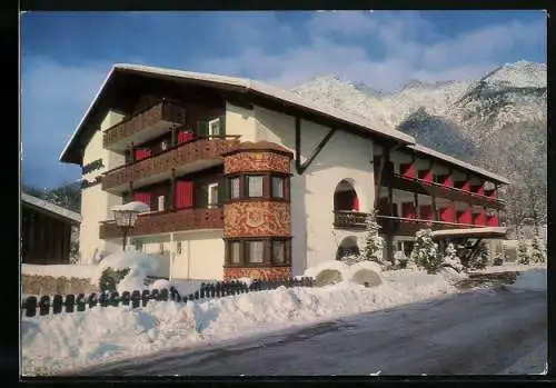 AK Garmisch-Partenkirchen, Hotel Obermühle