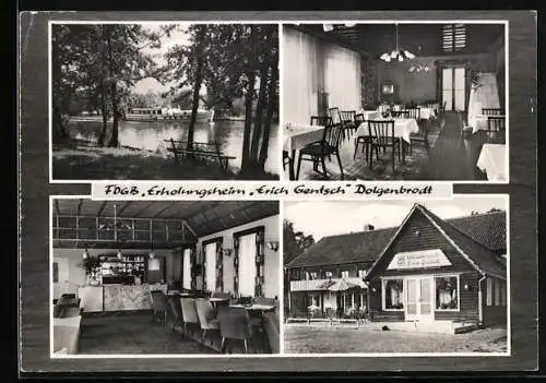 AK Dolgenbrodt, FDGB-Erholungsheim Erich Gentsch
