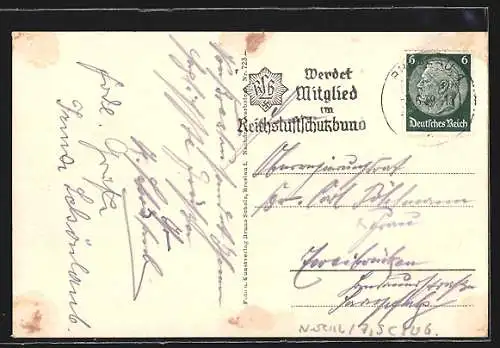 AK Breslau, Rathaus mit Strassenbahn