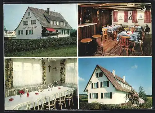 AK Schramberg-Sulgen /Schwarzw., Pension Wiesengrund, Innenansichten