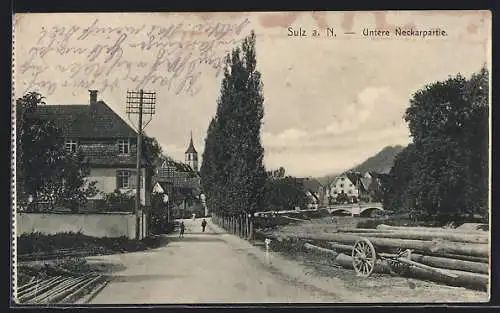 AK Sulz a. N., Untere Neckarpartie