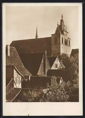 Foto-AK Deutscher Kunstverlag, Nr. 3: Zerbst, Nikolaikirche