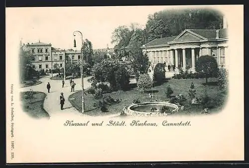 AK Cannstatt, Kursaal und Städtisches Kurhaus