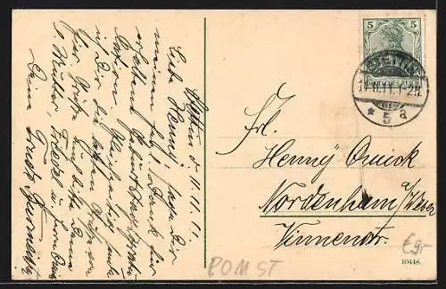 AK Stettin, An der Hakenterrasse