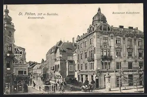 AK St. Pölten, Restaurant Kaiserkrone an der Kremserstrasse