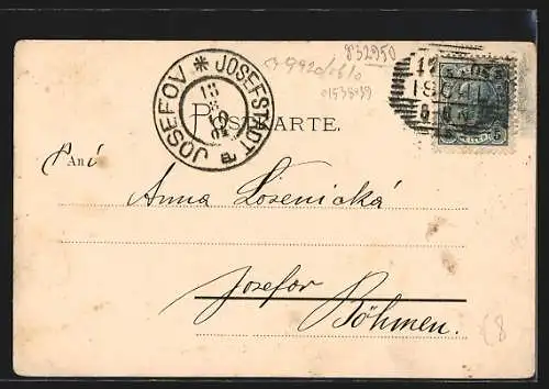 AK Ischl, Drogerie in der Poststrasse