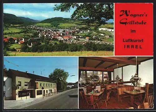 AK Irrel, Das Gasthaus Wagner`s Grillstube mit Speiseraum, Hauptstrasse 63