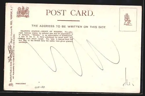 AK Newport, RI, Training Station, Group of Middies