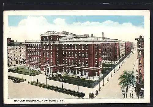 AK New York, NY, The Harlem Hospital