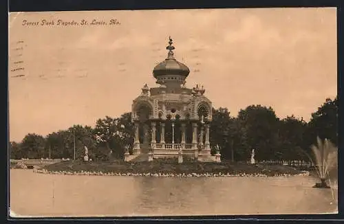 AK St. Louis, MO, Forest Park Pagoda