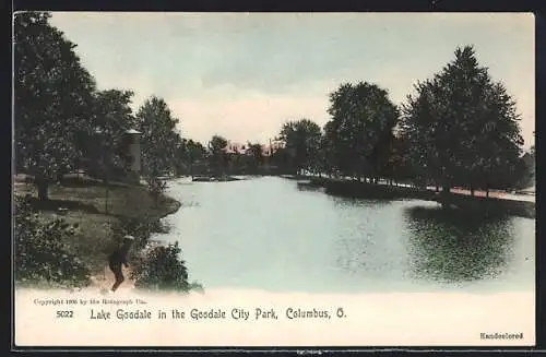 AK Columbus, OH, Lake Goodale in the Goodale City Park