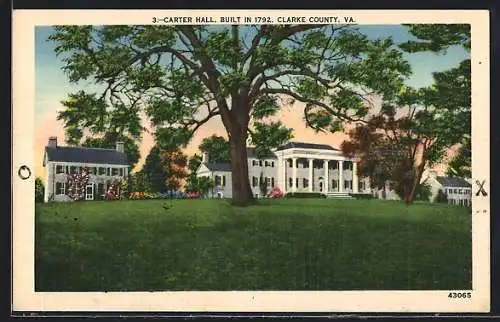 AK Clarke County, VA, The Carter Hall