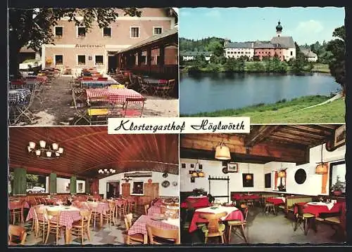 AK Anger / Obb., Klostergasthof Höglwörth Kuno u. Inge Pertl, Innenansichten