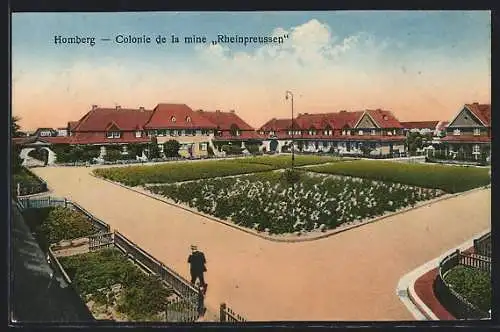 AK Homberg / Rhein, Colonie de la mine Rheinpreussen
