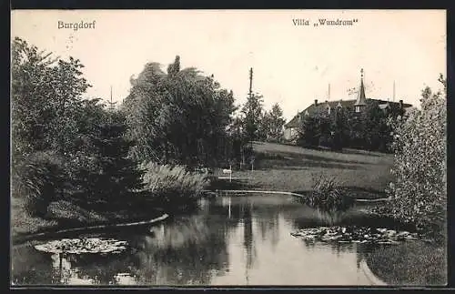 AK Burgdorf / Hannover, Hotel Villa Wundram