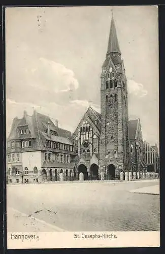 AK Hannover, Partie an der St. Josephs-Kirche