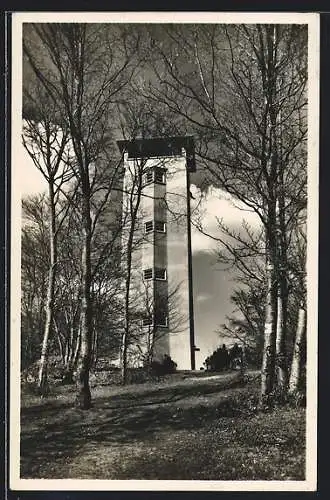 AK Oberkochen, Aussichtsturm auf dem Volkmarsberg