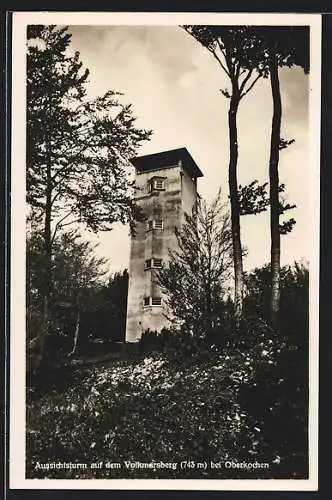 AK Oberkochen, Volkmarsberg, Blick auf den Aussichtsturm