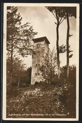 AK Oberkochen, Volkmarsberg, Aussichtsturm