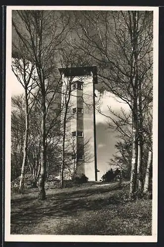AK Oberkochen, Aussichtsturm auf dem Volkmarsberg