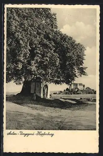 AK Aalen, Landstrasse mit Blick auf die Kapfenburg