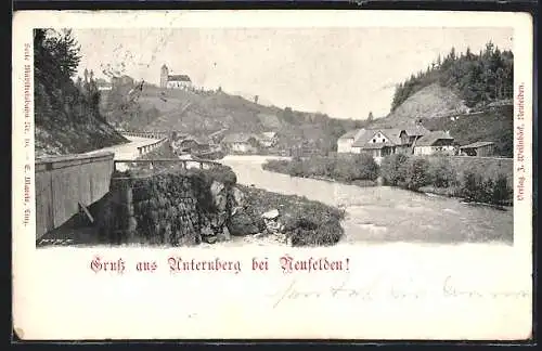AK Neufelden, Unternberg mit Flusspartie