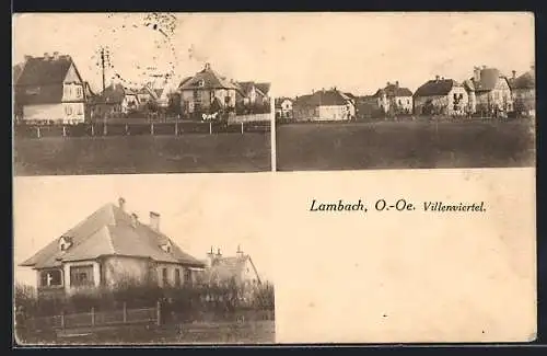 AK Lambach /O.-Oe., Das Villenviertel