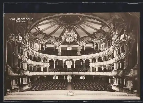 AK Graz, Opernhaus, Interieur