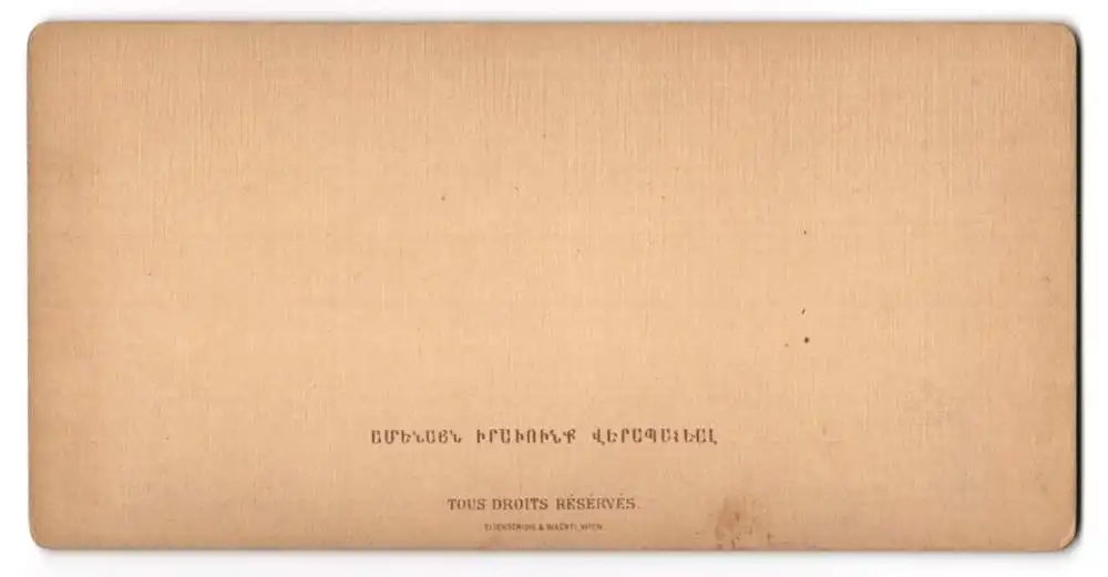 15 Stereo-Fotografien O. Kurkdjian, Eriwan, Ansicht Ani, Ruinen und Trümmer der ehemaligen Haupstadt Armeniens 26