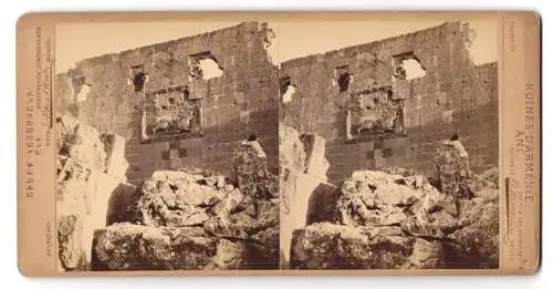 15 Stereo-Fotografien O. Kurkdjian, Eriwan, Ansicht Ani, Ruinen und Trümmer der ehemaligen Haupstadt Armeniens