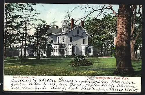 AK Westchester, NY, Woodmansten Inn