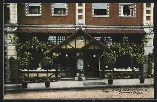 AK Portland, OR, The Hazelwood Cream Store, 388 & 390 Washington Street