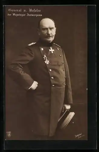 AK Portrait General von Beseler